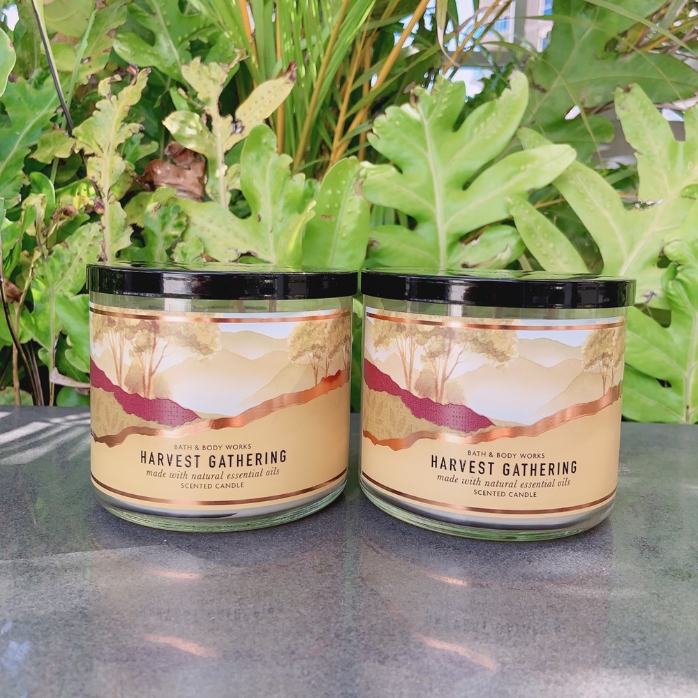 BBW Harvest Gathering candle set